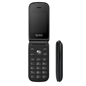 Qubo X-209 4G Negro 2,4 pulgadas con tapa 1000mAh Móvil básico
