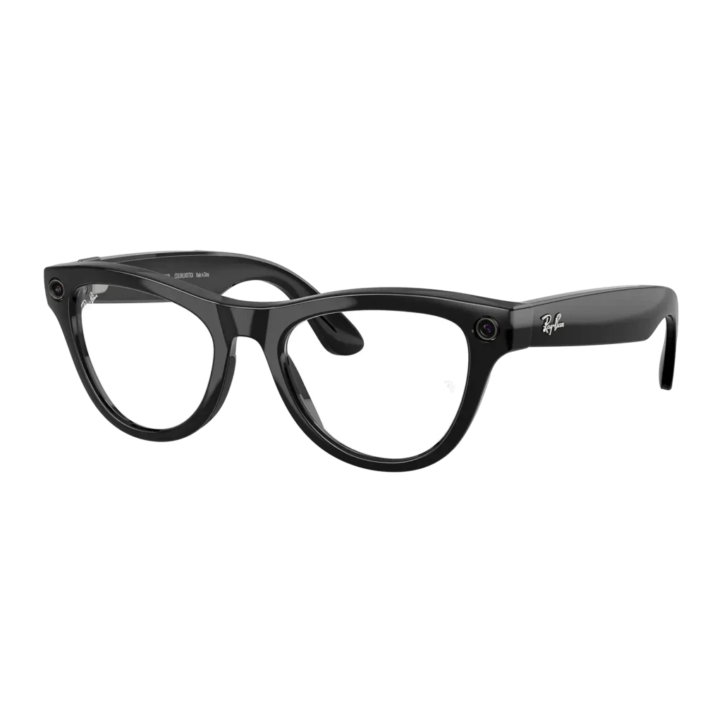 Ray-Ban Meta Skyler oído abierto Negro Brillante 12MP Gafas inteligentes