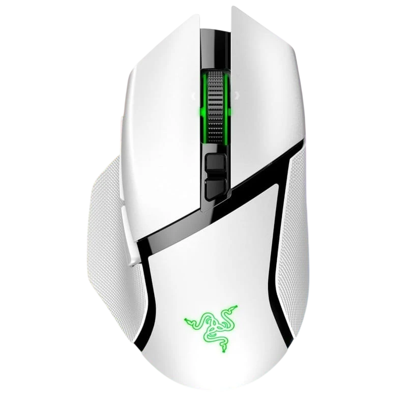 Razer Basilisk V3 Pro USB Bluetooth RGB 30000 DPI Blanco 11 botones 126 g Ratón