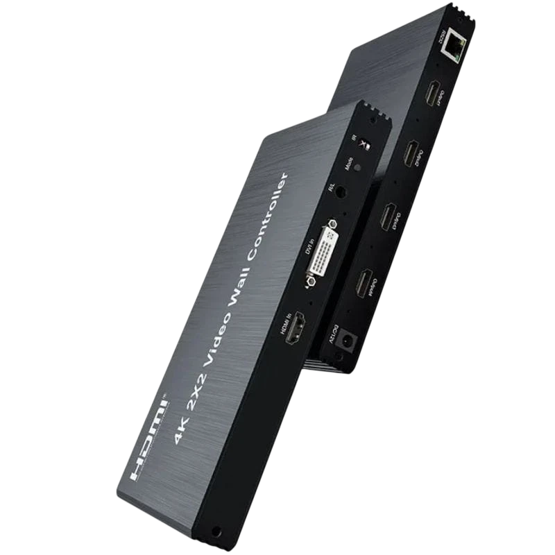 Rullz Qkens HDMI DVI 2x2 Procesador de vídeo wall