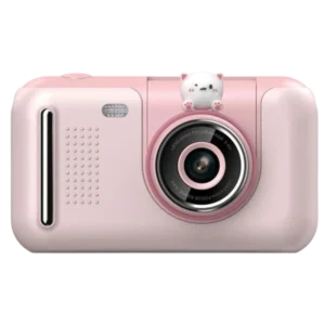 S9 con Cámara Rotable Rosa 4MP Full HD 600mAh Cámara digital para niños