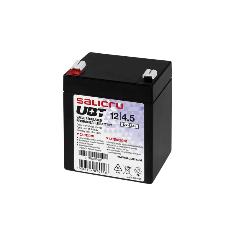 Salicru UBT 12V Negro 4,5Ah Batería