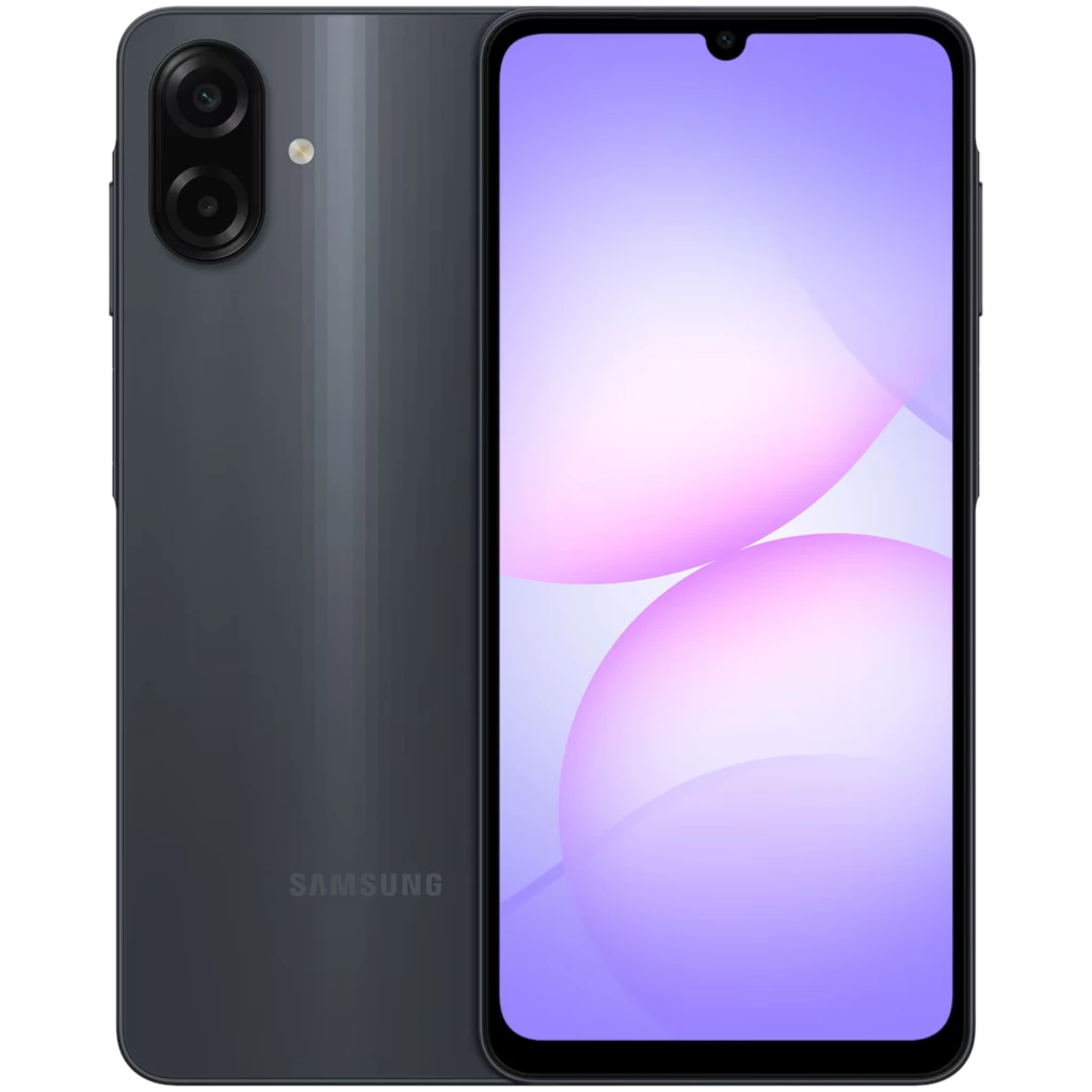 Samsung Galaxy A07 4G 4GB/128GB Negro 6,7 pulgadas LCD 90Hz 50MP 5000mAh 25W