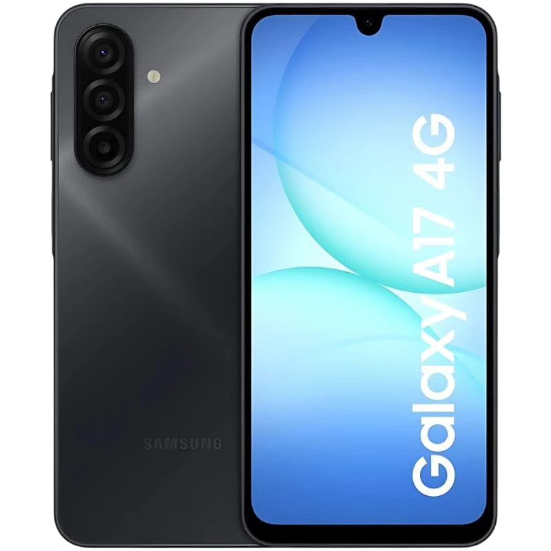 Samsung Galaxy A17 4G 8GB/256GB Negro 6,7 pulgadas AMOLED 50MP 5000mAh 25W NFC