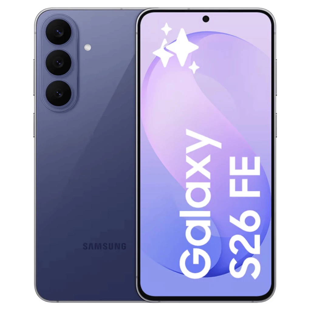 Samsung Galaxy S26 FE 5G 8GB/512GB Índigo 6,7 pulgadas AMOLED 120Hz 50MP OIS 3x 4900mAh 45W NFC