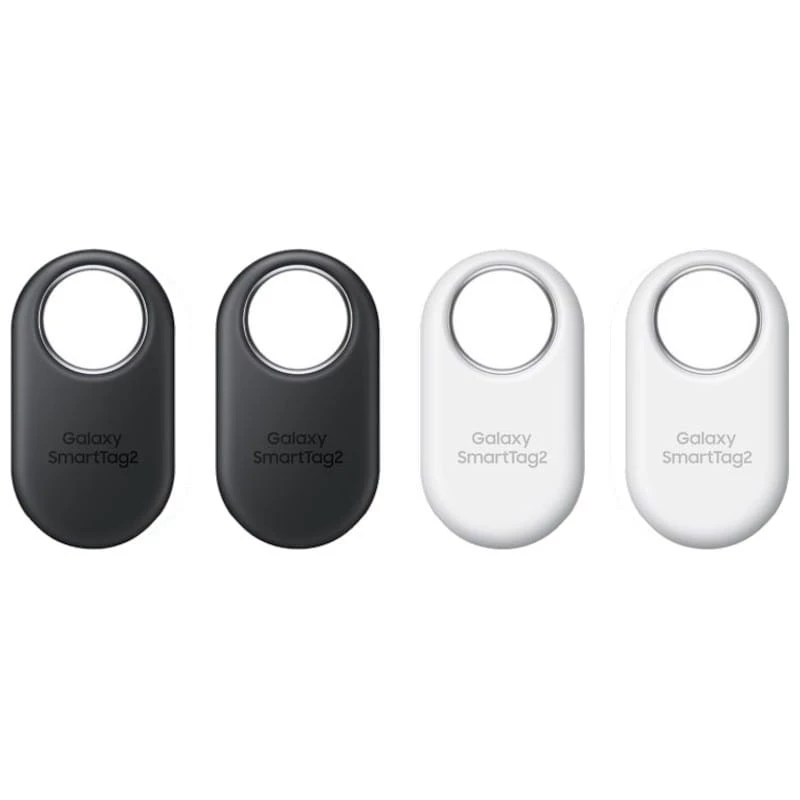 Samsung Galaxy SmartTag 2 Negro/Blanco Pack ×4 NFC IP67 Bluetooth Dispositivo localizador
