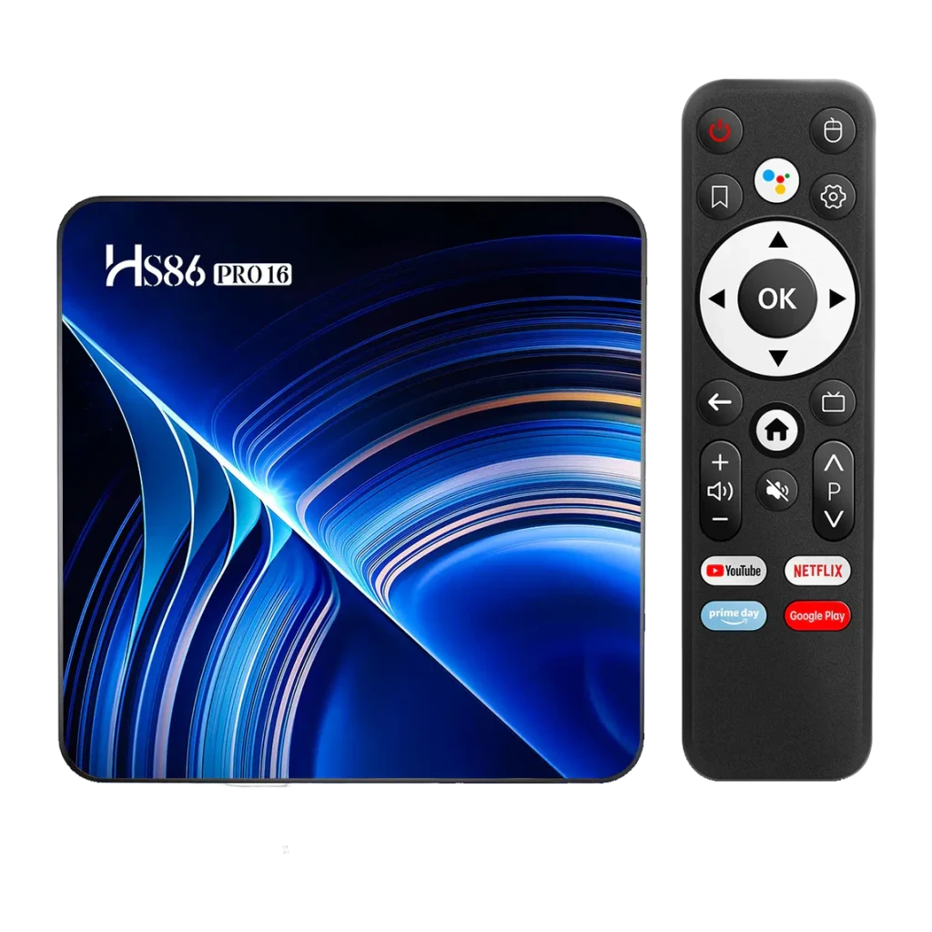 Samsung HS86 PRO 16 2GB/16GB Android 14 4K HDR10+ WiFi 6 Bluetooth 5.2 S905Y5 TV Box