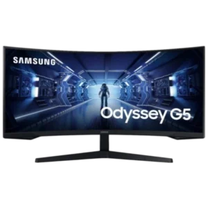 Samsung Odyssey G5 LC34G55TWWP Negro 34 pulgadas 2K VA 165Hz 1ms FreeSync Premium curvo UltraWide Monitor