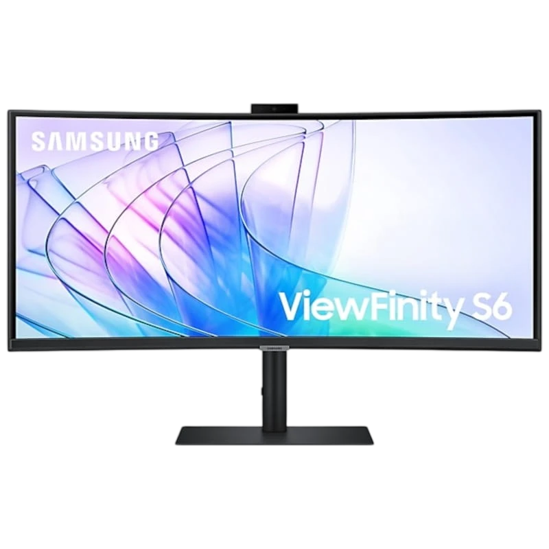 Samsung ViewFinity S34C652VAU Negro con webcam 34 pulgadas 2K VA 100Hz 5ms FreeSync curvo UltraWide Monitor