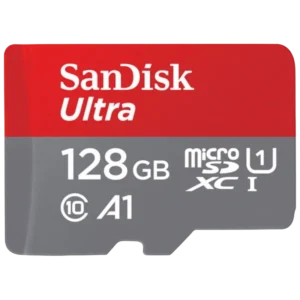 SanDisk Ultra 128GB 100MB/s Clase 10 Tarjeta microSD + Adaptador