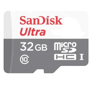 SanDisk Ultra 32GB Gris/Blanco Clase 10 Tarjeta microSD