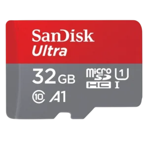 SanDisk Ultra 32GB Gris/Rojo 120MB/s A1 Tarjeta microSD