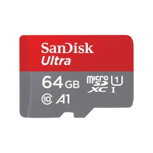 SanDisk Ultra 64GB 120MB/s A1 Tarjeta microSD + Adaptador