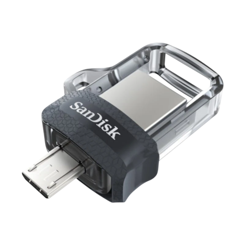 SanDisk Ultra Dual Drive m3.0 32GB Negro/Plata USB 3.2 150MB/s Pendrive
