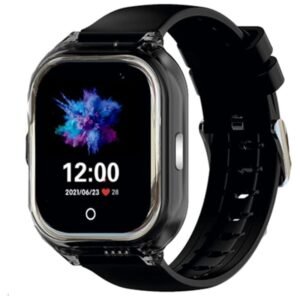SaveFamily Enjoy 4G Negro 1,4 pulgadas IPS GPS IP67 Smartwatch para niños