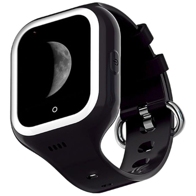SaveFamily Iconic Plus 4G Negro 1,4 pulgadas TFT GPS IP67 Smartwatch para niños