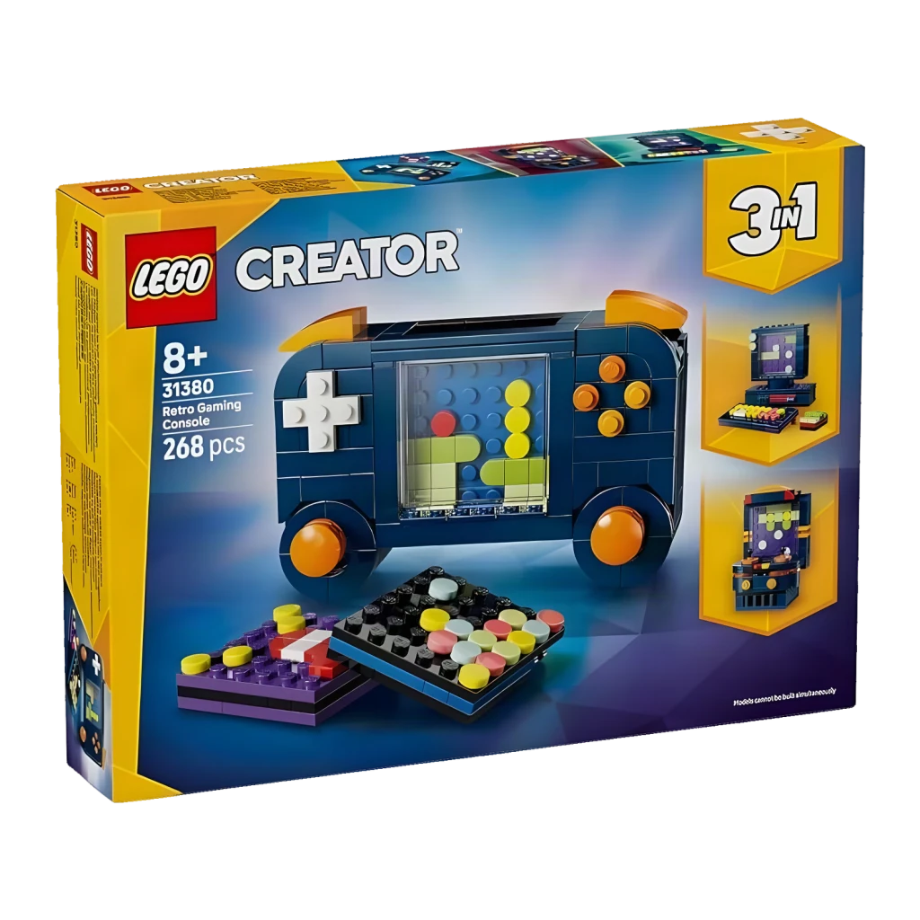 Set de construcción LEGO Creator 3 en 1 31380 Consola Retro 268 piezas