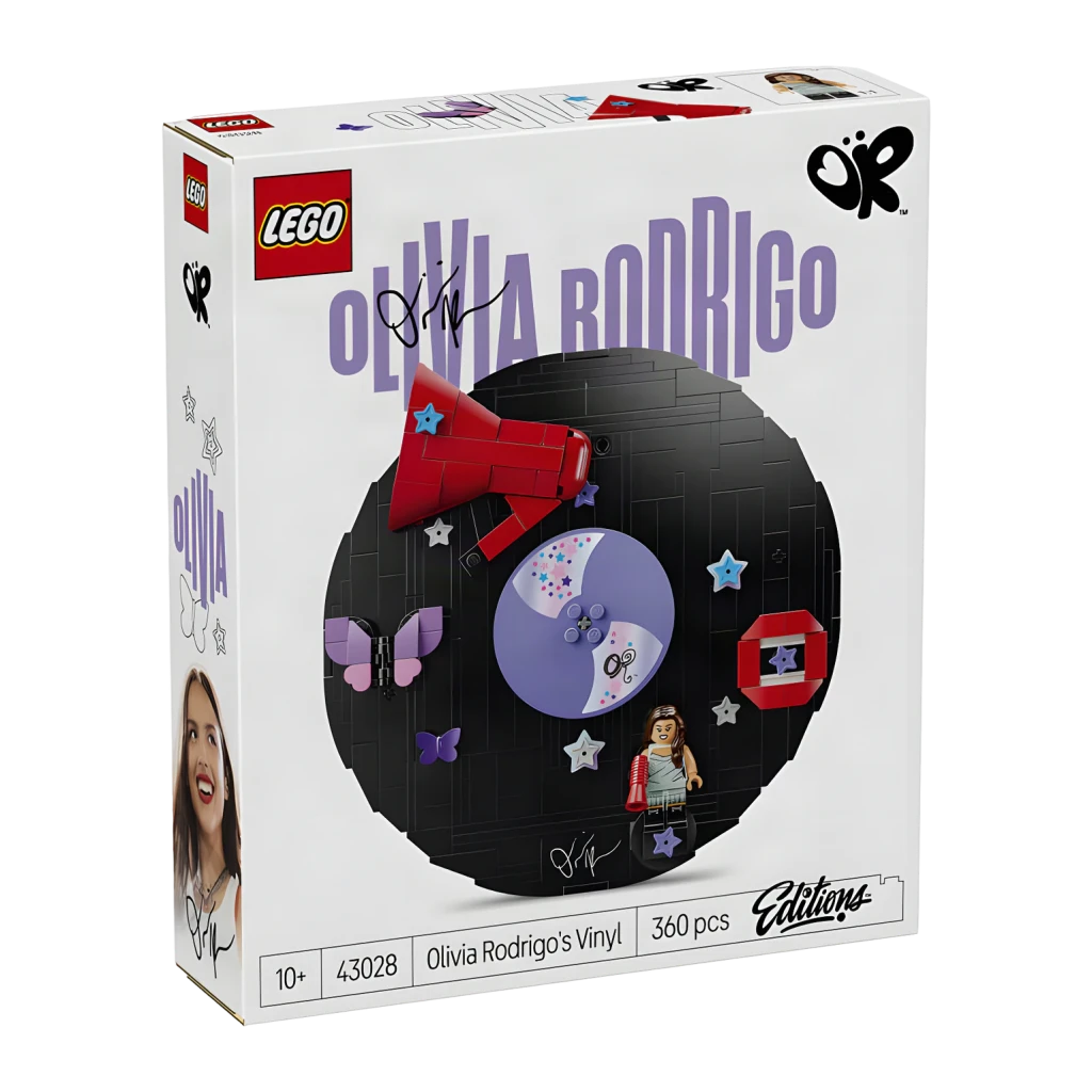 Set de construcción LEGO Editions Disco de Vinilo de Olivia Rodrigo 43028