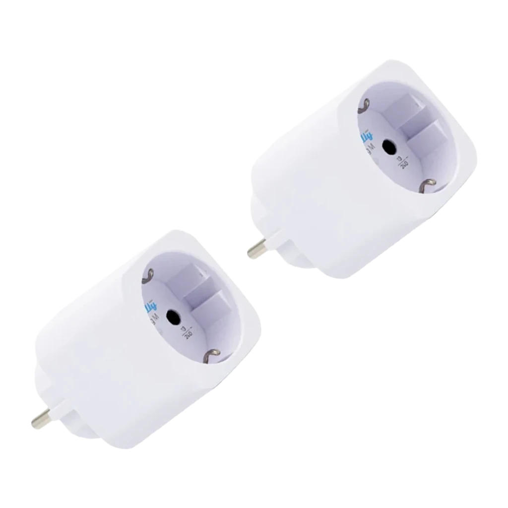 Shelly Plug M Gen3 Medición consumo Blanco WiFi Matter 13A Enchufe inteligente
