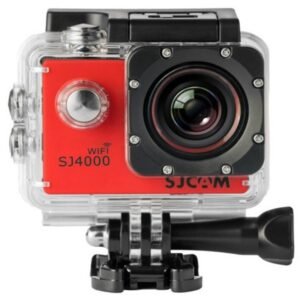 SJCAM SJ4000 Full HD WiFi 900mAh Cámara deportiva Rojo
