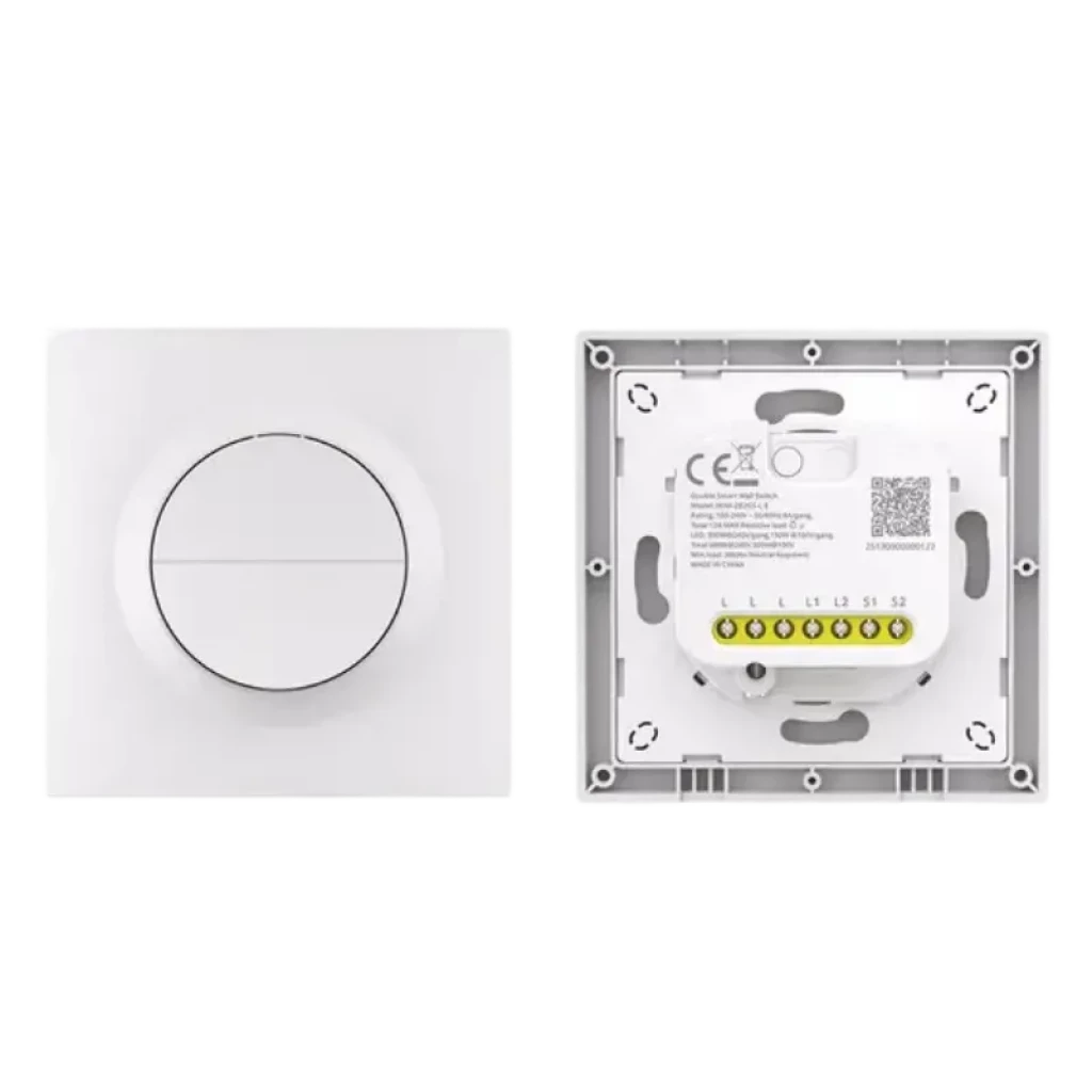 SONOFF Orb-ZBW2L Doble canal Zigbee compatible con Alexa Interruptor inteligente de pared