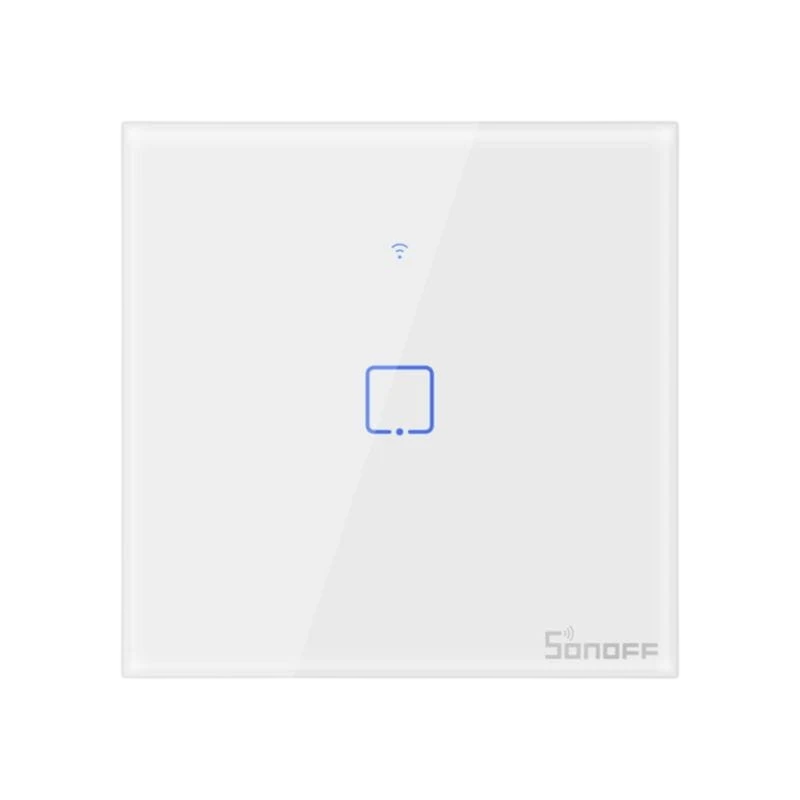 SONOFF T1 1C WiFi RF 433 MHz compatible con Alexa y Google Interruptor táctil inteligente