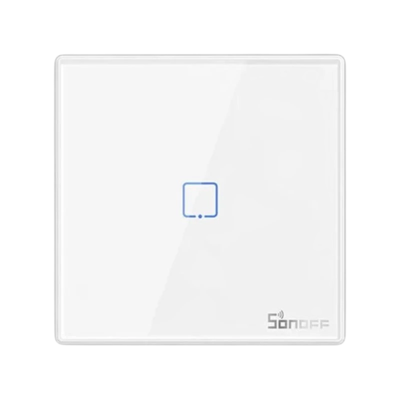 SONOFF T2 1C WiFi RF 433 MHz compatible con Alexa y Google Interruptor táctil inteligente