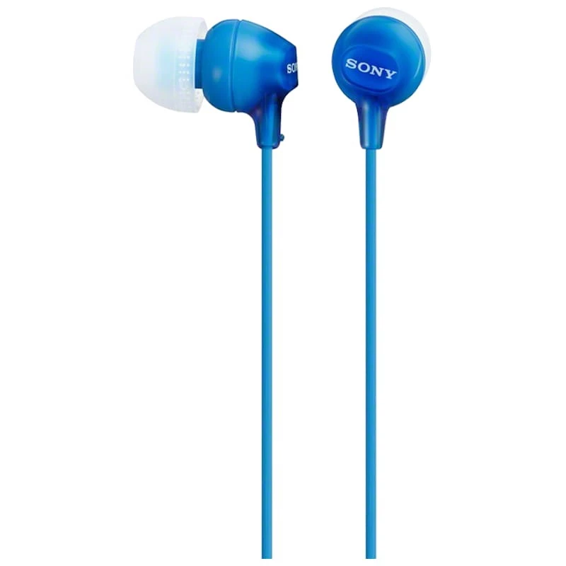 Sony MDR-EX15AP Azul con micrófono Auriculares
