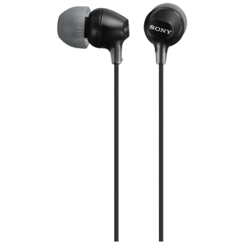 Sony MDR-EX15AP Negro con micrófono Auriculares