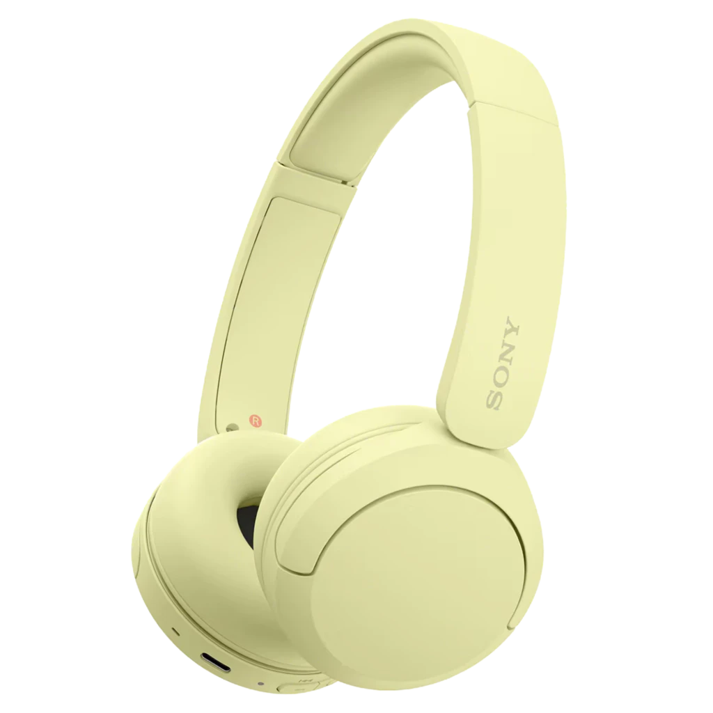 Sony WH-CH520 Amarillo Diadema Bluetooth 5.2 50h Multipunto Auriculares inalámbricos