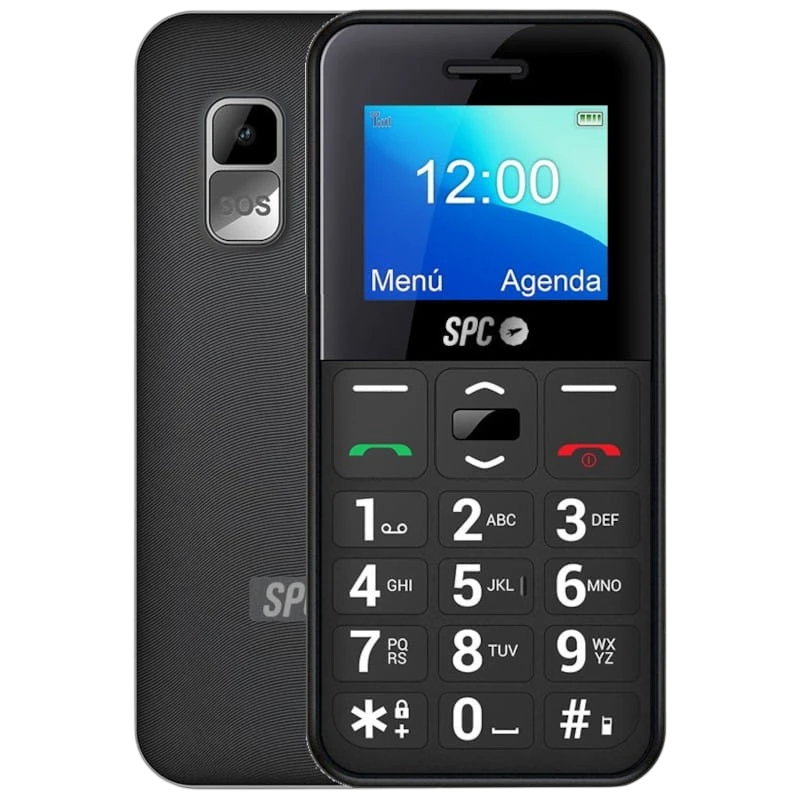 SPC Fortune 2 4G Negro 1,77 pulgadas Edición Pocket Móvil básico