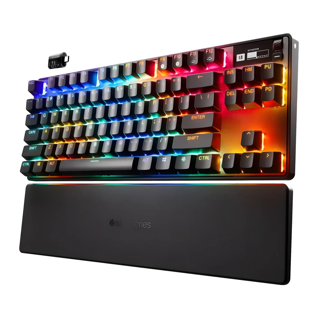 SteelSeries Apex Pro TKL Wireless Gen 3 RGB Bluetooth + 2.4GHz Teclado gaming inalámbrico