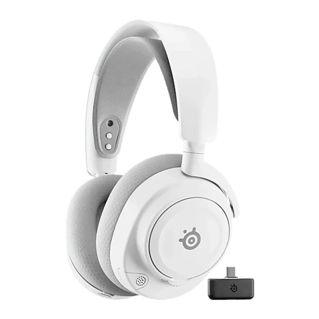 SteelSeries Arctis Nova 7 Gen 2 Blanco Diadema Bluetooth 5.0 50h Auriculares gaming inalámbricos