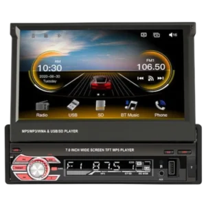 SWM 9601C-S 7 pulgadas Bluetooth/Mirror Link/ Carplay/USB/Negro Android Auto Autorradio 1 DIN