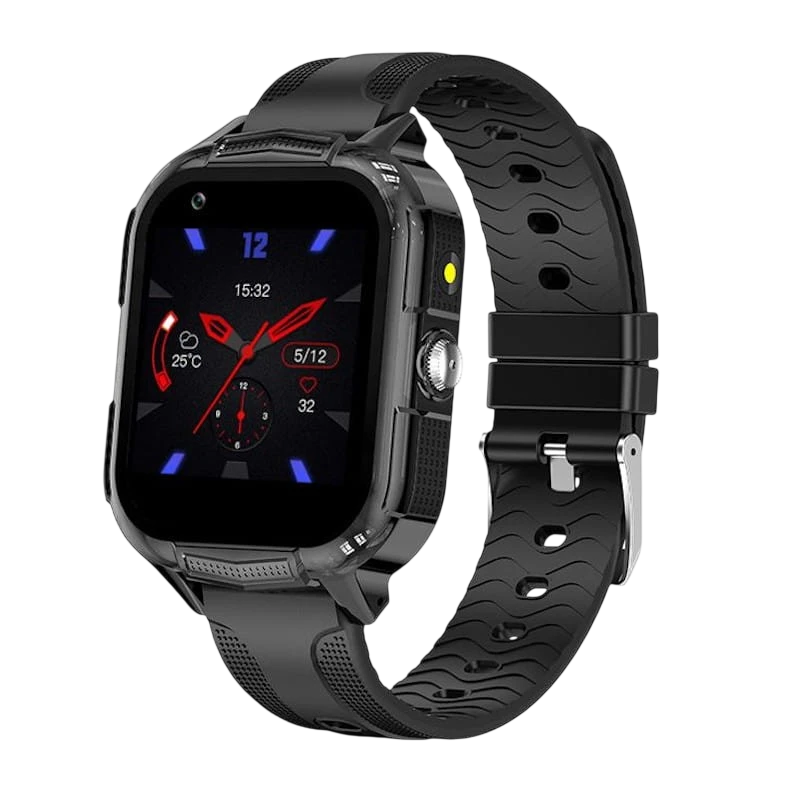 T35 Negro 1,4 pulgadas IP67 Smartwatch para niños - Reloj inteligente