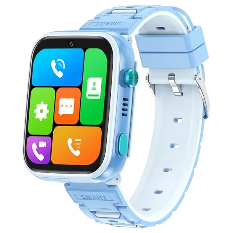 T45 Azul 1,83 pulgadas IPS GPS IP67 Smartwatch para niños - Reloj inteligente