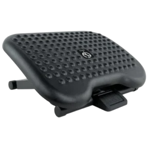 TooQ TQFR0603-B Negro ajustable Reposapiés