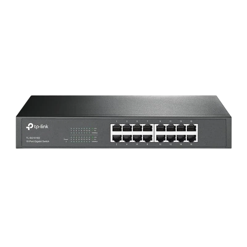 TP-LINK TL-SG1016D con 16 puertos Gigabit Switch