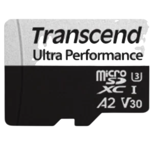 Transcend TS128GUSD340S 128GB Negro/Gris 160MB/s U3 V30 A2 Tarjeta microSD
