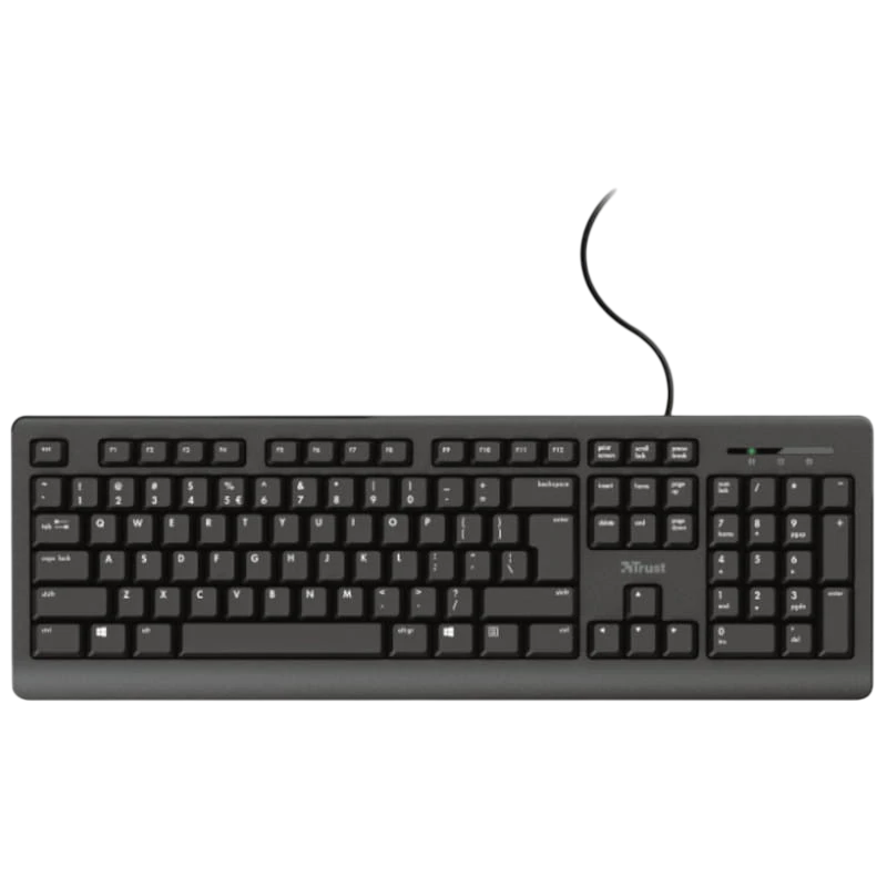 Trust Primo Portugués USB Teclado de membrana