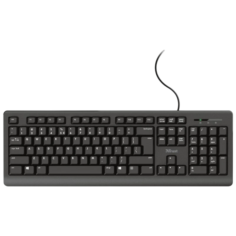 Trust TK-150 USB Negro Teclado de membrana