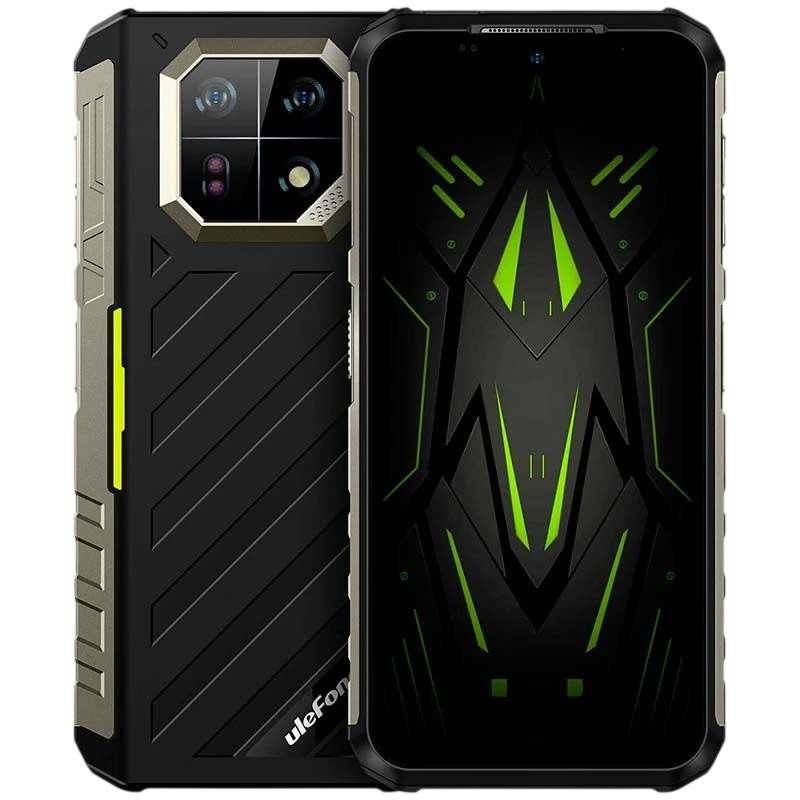 Ulefone Armor 22 8GB/128GB Verde Rugged IP68/IP69K 6,58 pulgadas IPS 120Hz 64MP 6600mAh 33W NFC