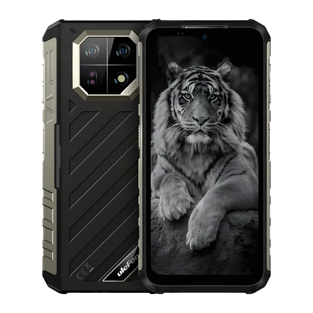 Ulefone Armor 22 Pro 8GB/256GB Negro Rugged con visión nocturna IP68/IP69K 6,58 pulgadas IPS 120Hz 64MP 6600mAh 33W NFC