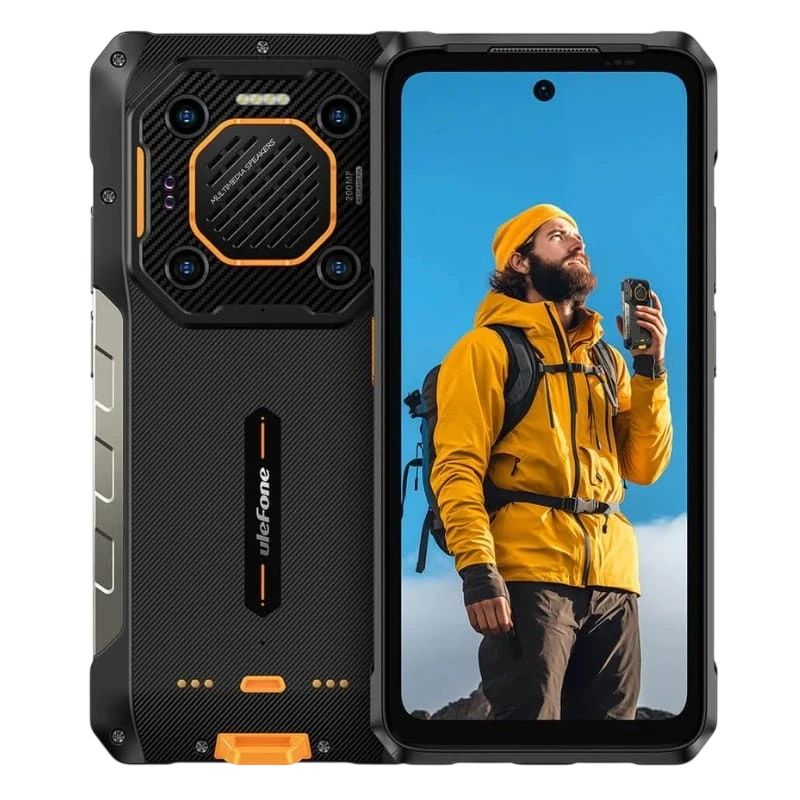 Ulefone Armor 26 Ultra 5G 12GB/512GB Negro Rugged IP68/IP69K 6,78 pulgadas 120Hz 200MP 15600mAh 120W NFC