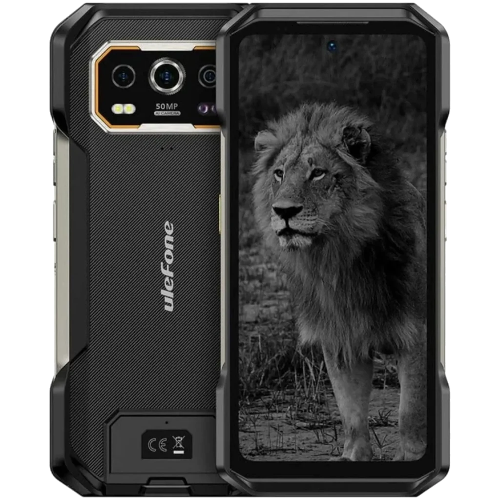 Ulefone Armor 27T Pro Plus 5G 12GB/256GB Negro Rugged con cámara térmica IP68/IP69K 6,78 pulgadas IPS 120Hz 64MP 33W NFC