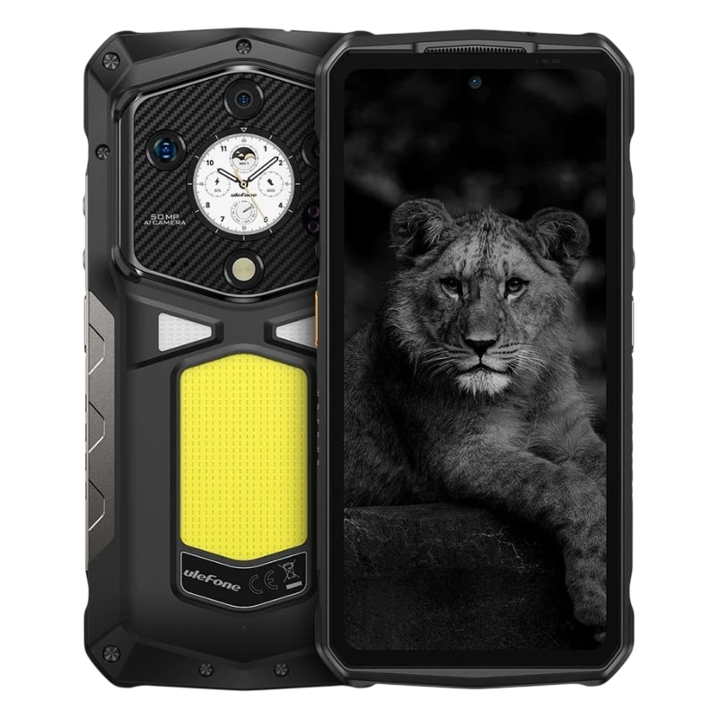 Ulefone Armor 29 Pro 5G 16GB/512GB Negro Rugged IP68/IP69K 6,67 pulgadas AMOLED 120Hz 64MP 21200mAh 120W NFC