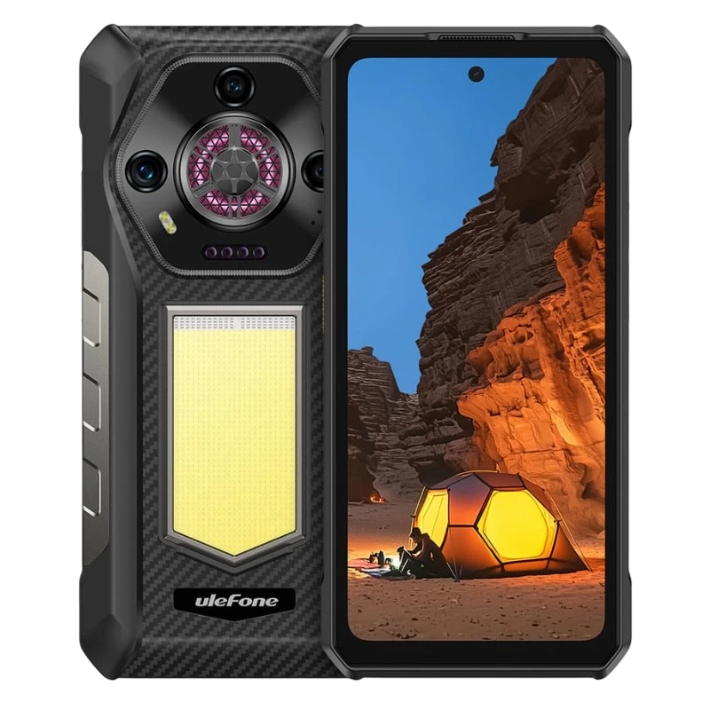 Ulefone Armor 30 12GB/512GB Negro Rugged IP68/IP69K 6,95 pulgadas IPS 120Hz 64MP 12800mAh 66W NFC