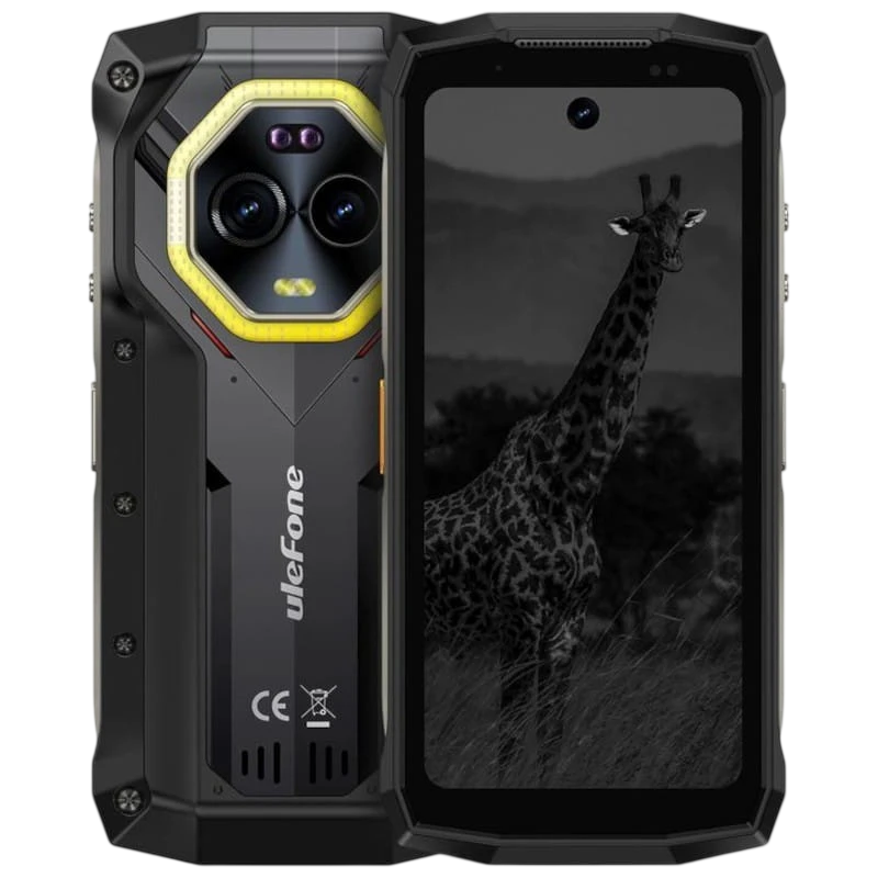 Ulefone Armor Mini 20 Pro 5G 8GB/256GB Negro 4,7 pulgadas IPS 90Hz 64MP 6200mAh 33W NFC