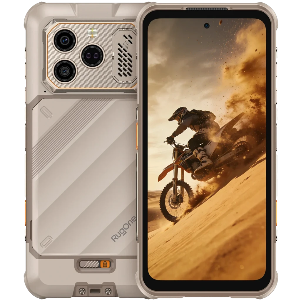 Ulefone RugOne Xever 8 8GB/128GB Sand Dune IP68 6,5 pulgadas 120Hz 64MP NFC