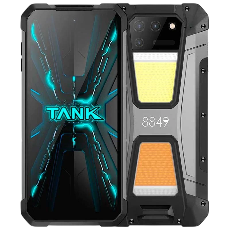 Unihertz 8849 Tank 2 Pro 12GB/512GB Rugged con proyector IP68 6,79 pulgadas IPS 120Hz 100MP 23800mAh 120W NFC
